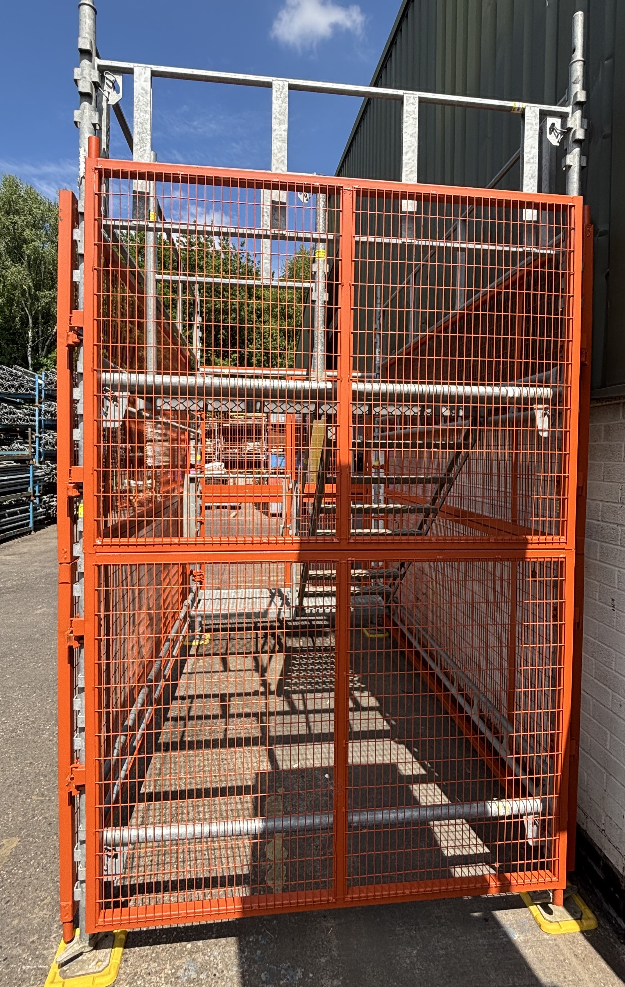 HAKI Stair Tower Security Gate Back Panel