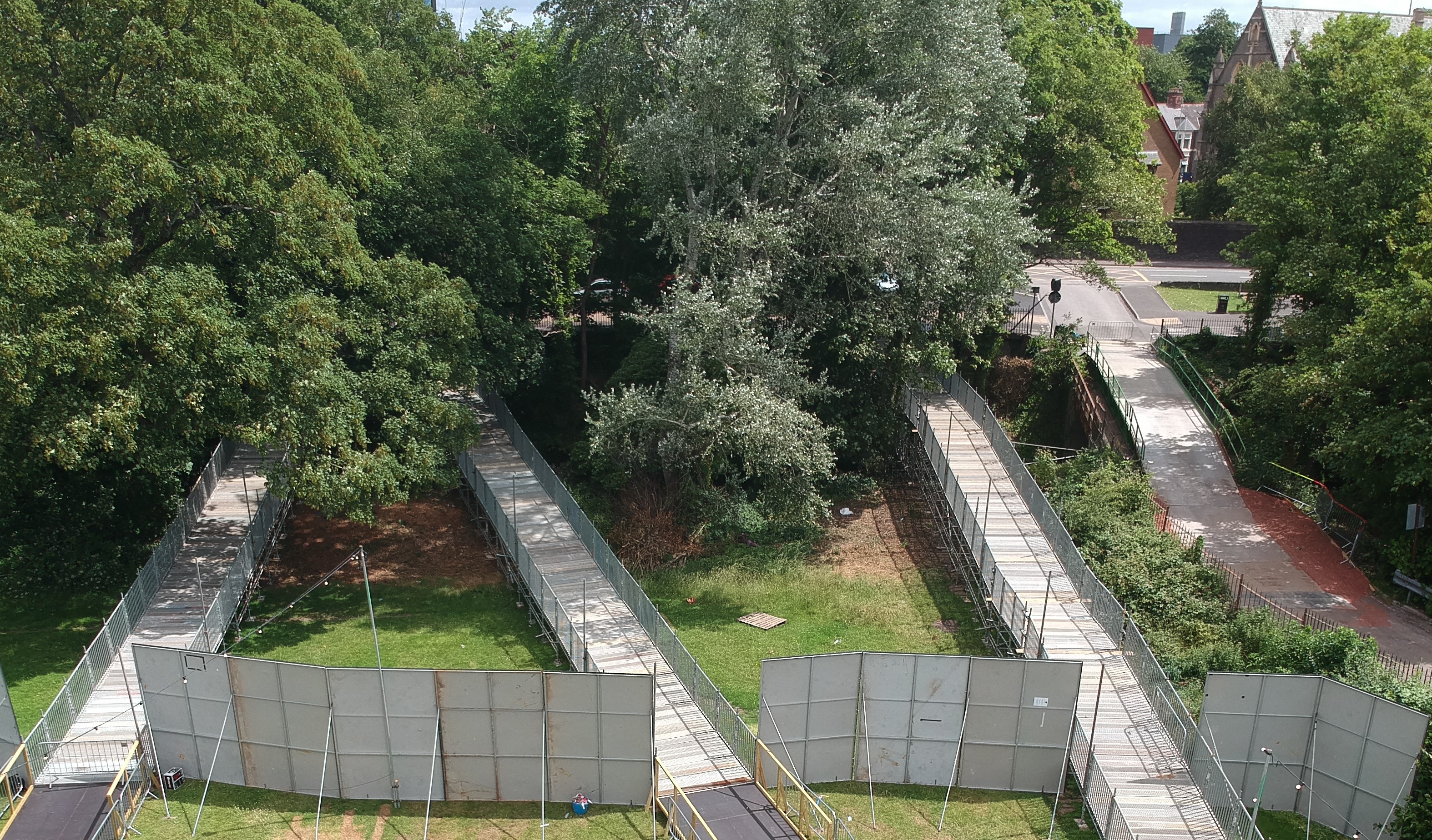 HAKI Temporary Roof