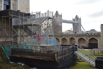 UK SYSTEM SCAFFOLD'S HAKI PAS SYSTEM TAKES HEAVY FOOTFALL IN ITS STRIDE AT TOWER