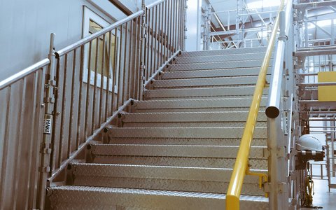 Public Access Staircases - Solid Treads