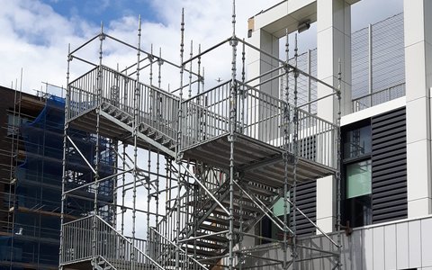 Public Access Staircases - Temporary Fire Escapes