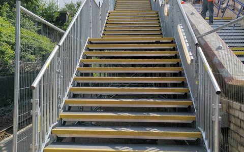 Public Access Staircases - Moorside Station