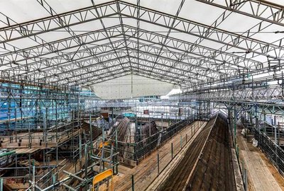 Temporary Roof: Annexe Building