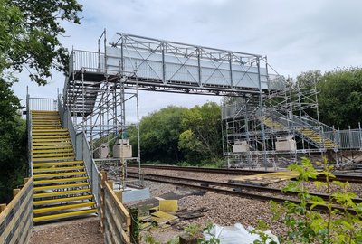 Public Stairs and Bridge: Wales