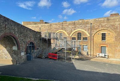 Public Staircase: Dover Castle