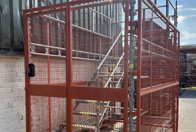 Stair Towers: New Security Gate